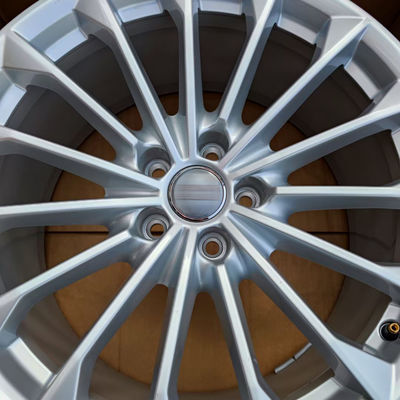 66.5 Hole 19 Inch Aluminum Alloy Rims ET34 Multi Spoke Alloy Wheels